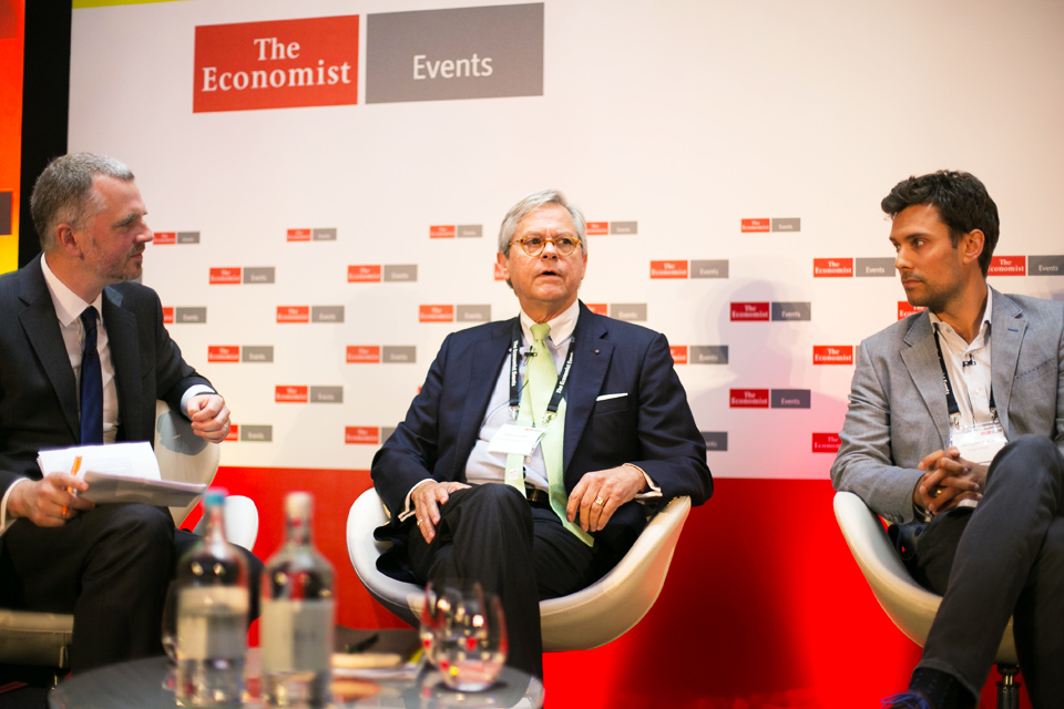 Pepper at the Economist magazine’s International HR Conference in London.